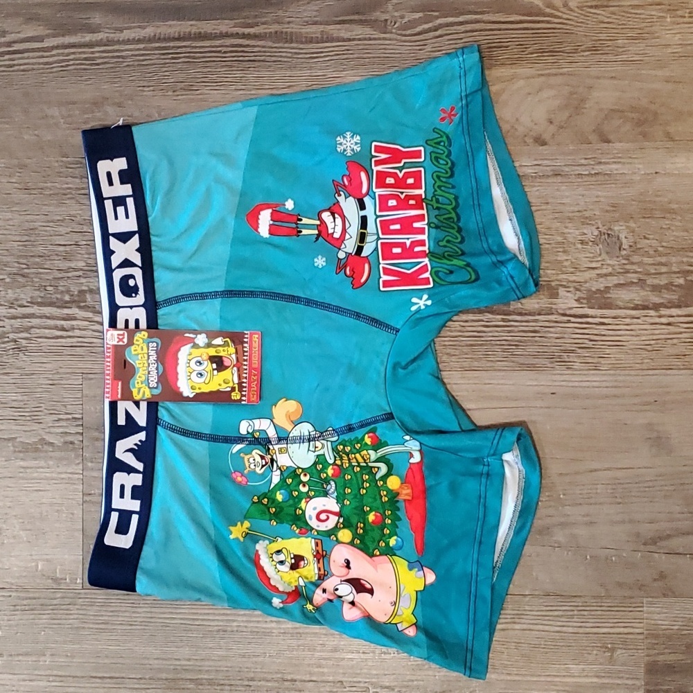 SpongeBob Square Pants Crazy Boxers Size XL